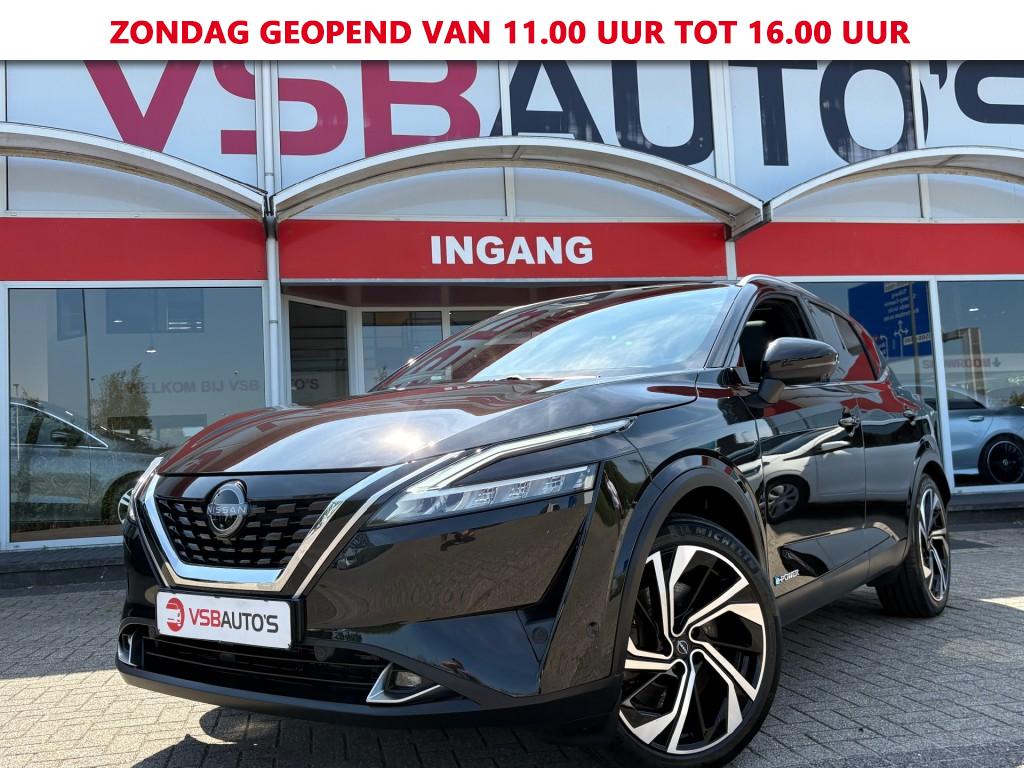 Nissan QASHQAI 1.5 VC-T E POWER TEKNA PLUS 190PK AUT 12-2023. PANO TREKHAAK HEAD UP CARPLAY CAMERA LMV 55541206-0.jpg | VSB Autos