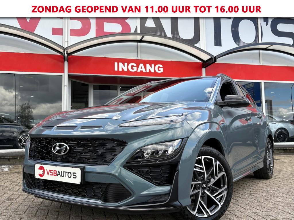 Hyundai Kona 1.0 T-GDI MHEV 120PK N-LINE SCHUIFDAK KRELL NAVI TREKHAAK CAMERA CARPLAY 57193779-0.jpg | VSB Autos